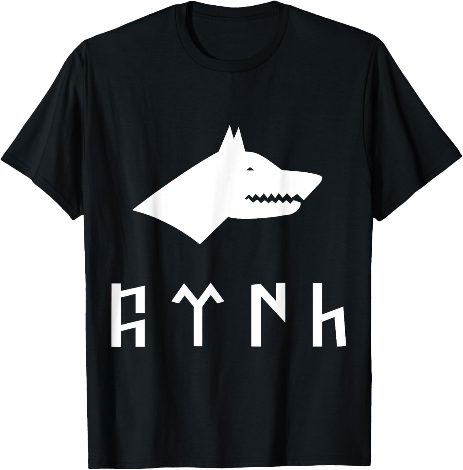 Ottoman Gokturk Turkish Grey Wolf Kokturk Gift T-Shirt - T-Shirt | Black