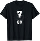 Quarterback Number 7 Football Training Camp T-Shirt - T-Shirt | Black