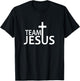 Awesome Team Jesus & Sizes T-Shirt - T-Shirt | Black