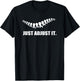 Just Adjust It Back Subluxation Chiropractor Pun T Shirt T-Shirt - T-Shirt | Black
