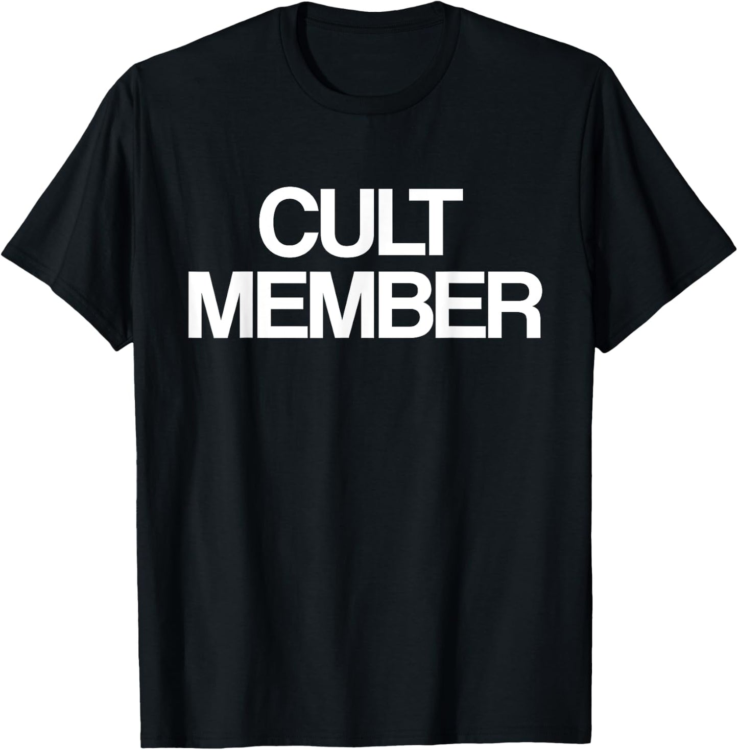Cult Member Design Group Halloween Costume T-Shirt - T-Shirt | Black