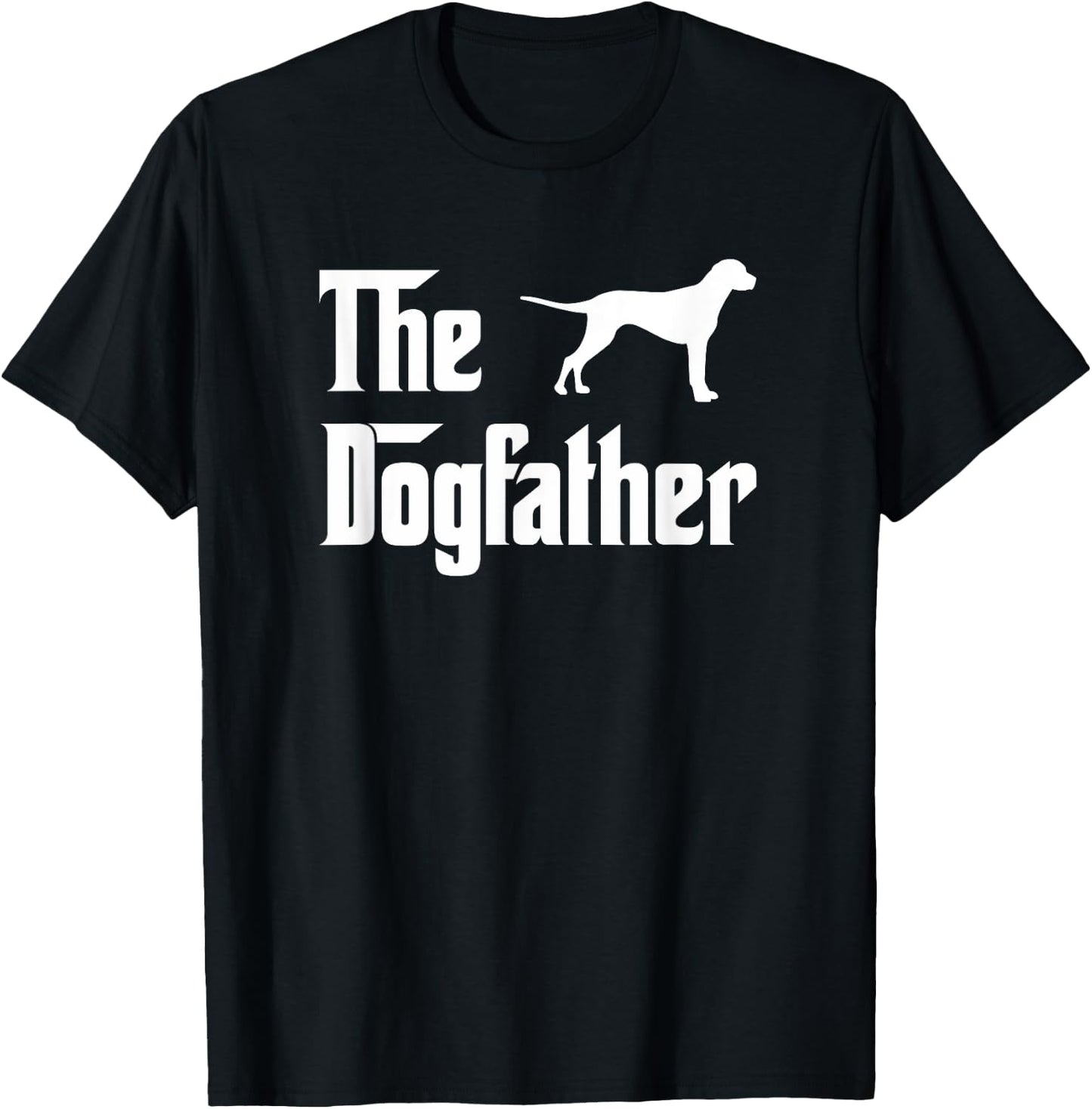 The Dogfather Labrador Dog Lovers Gift Men Women Kids T-Shirt - T-Shirt | Black