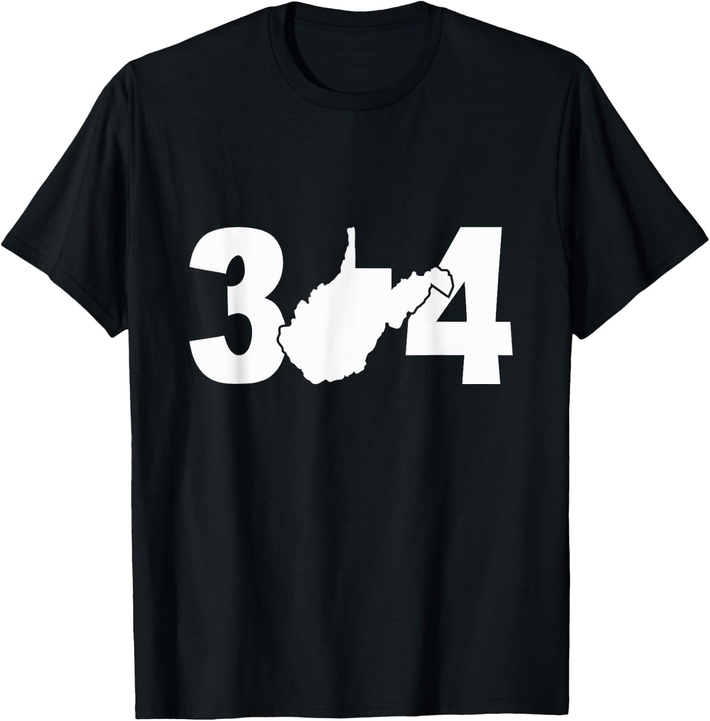 WV 304 West Virginia T-Shirt - T-Shirt | Black