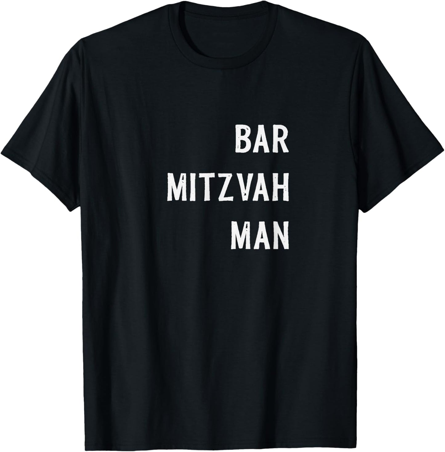 Bar Mitzvah Man Jewish Teen Bar Mizva T-Shirt - T-Shirt | Black