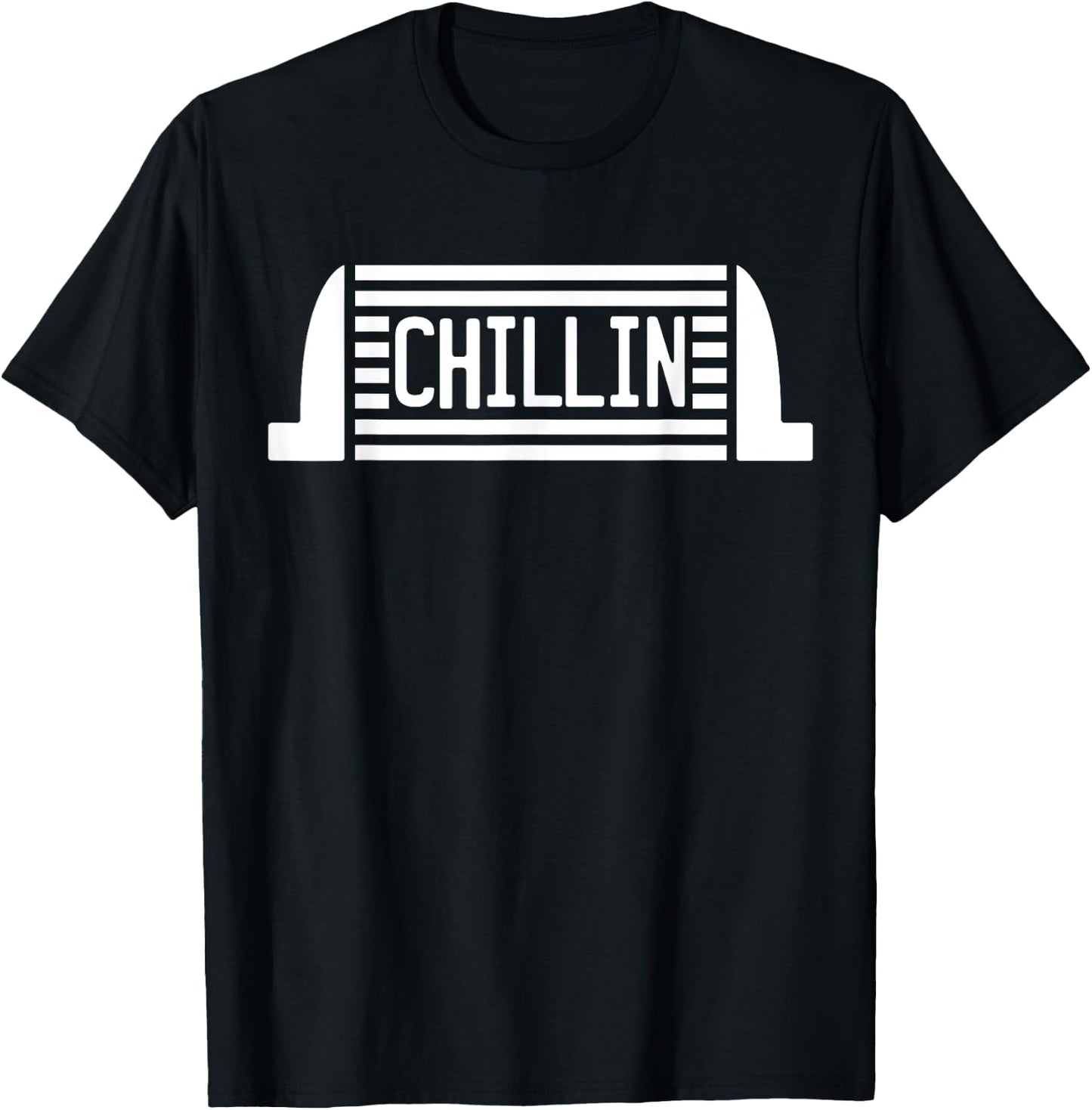 Intercooler Chillin - For Car Enthusiasts & Mechanics T-Shirt - T-Shirt | Black