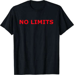 No Limits T-Shirt - T-Shirt | Black