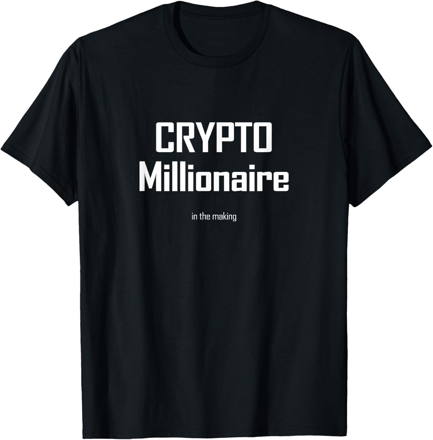Crypto Millionaire T-Shirt - T-Shirt | Black