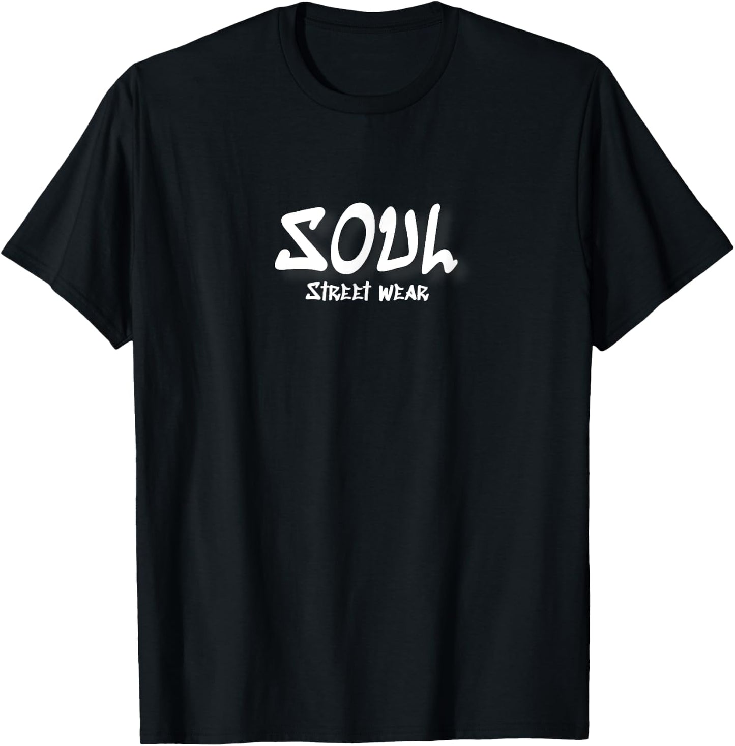 Soul front/back graffiti T-Shirt - T-Shirt | Black