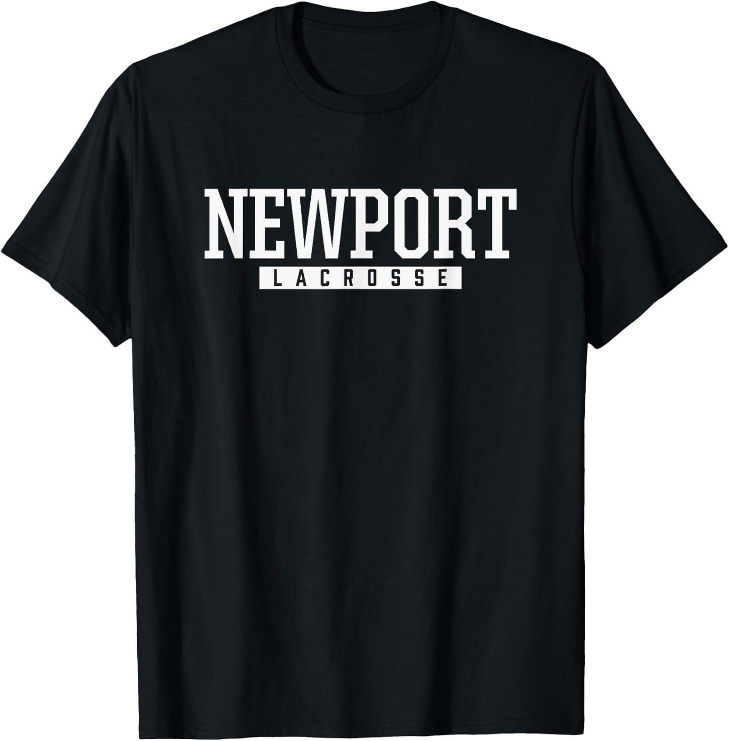 Newport High School Lacrosse T-Shirt - T-Shirt | Black