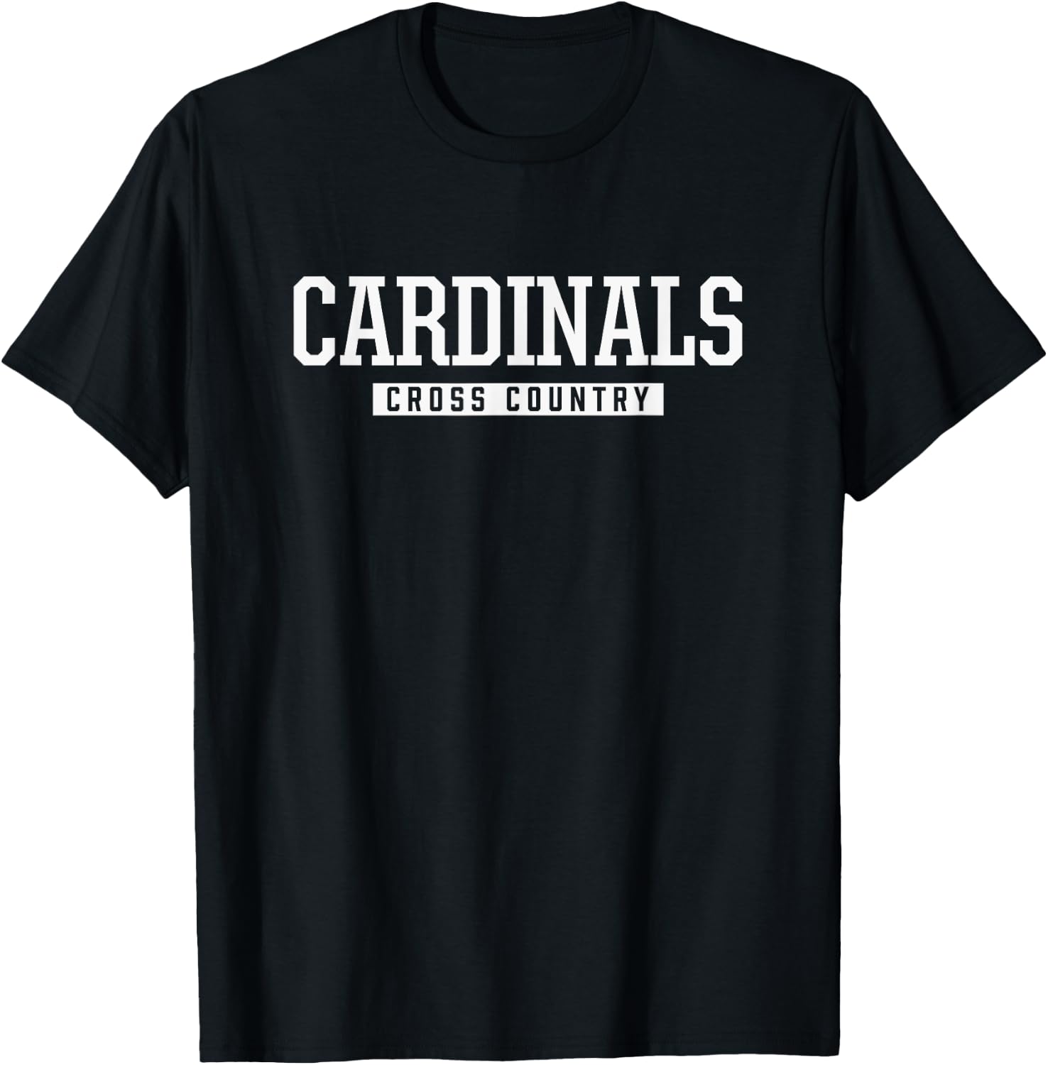 Central Catholic Cardinals Cross Country HS T-Shirt - T-Shirt | Black