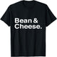 Bean and Cheese Taco Burrito T-Shirt - T-Shirt | Black