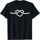 Love Knot - Marine Nautical Heart Rope Sailor T-Shirt - T-Shirt | Black
