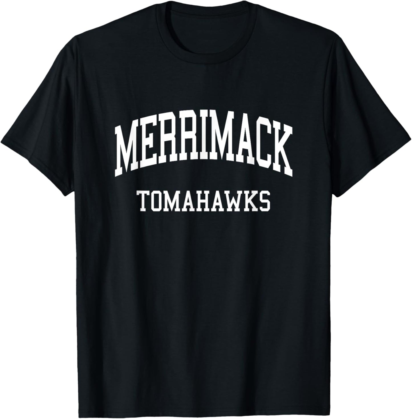 Merrimack High School HS Merrimack NH Retro Sports T-Shirt - T-Shirt | Black