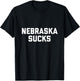 Nebraska Sucks T-Shirt - T-Shirt | Black