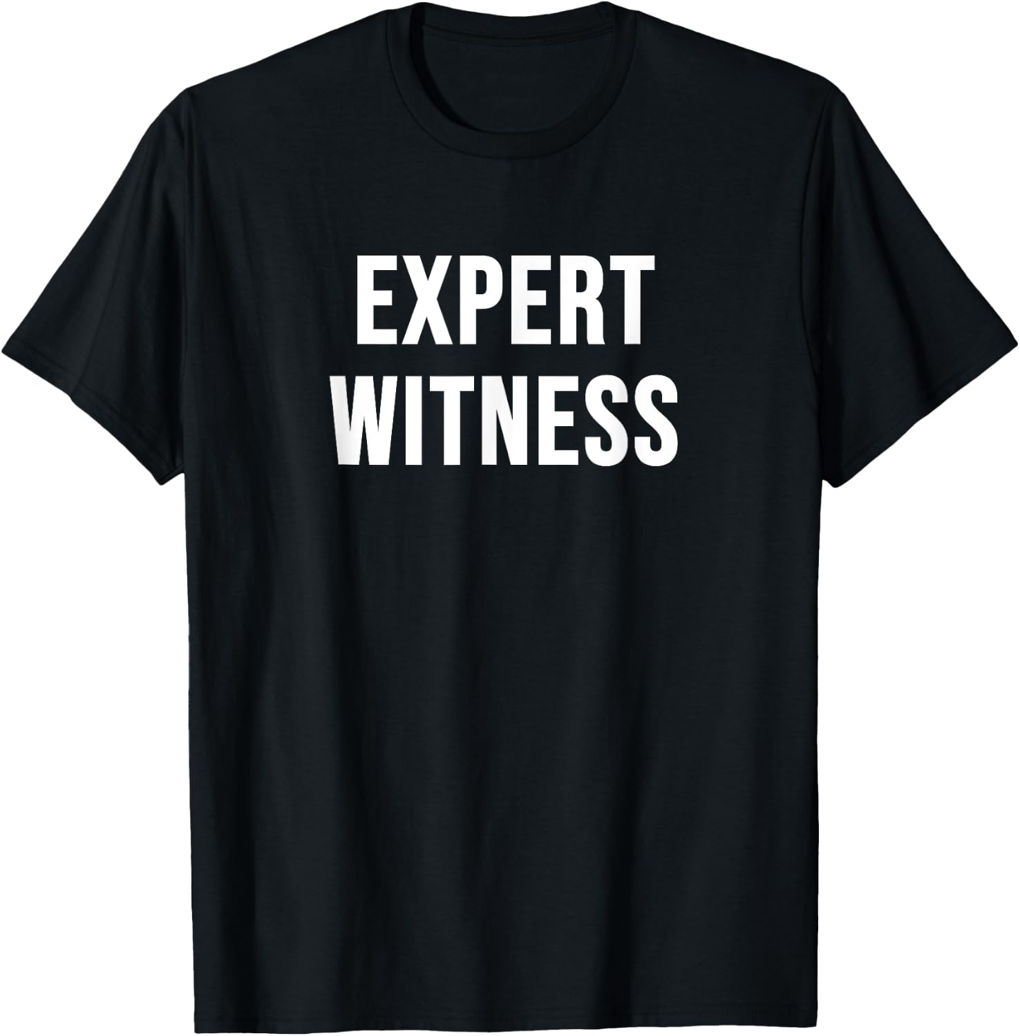 Expert Witness T-Shirt - T-Shirt | Black