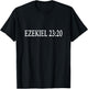 Ezekiel 23:20 Atheist Bible Verse T-Shirt - T-Shirt | Black