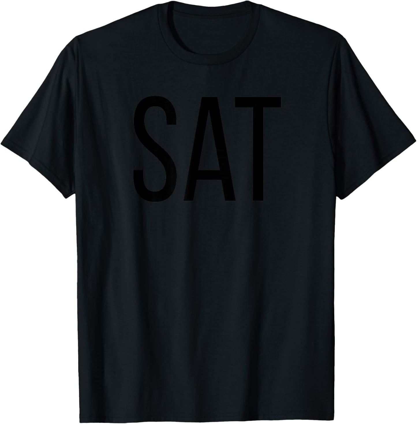 Saturday Days of the Week , Costume, Shark T-Shirt - T-Shirt | Black