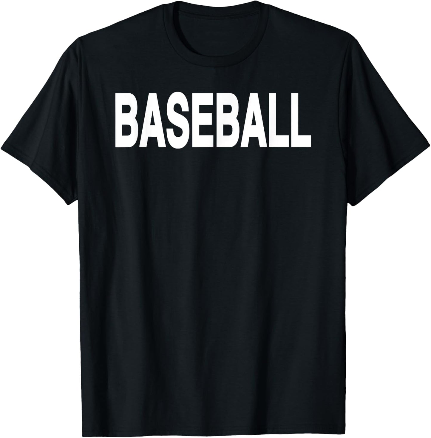 That Says Baseball Shirt - A Design That Says Baseball T-Shirt - T-Shirt | Black