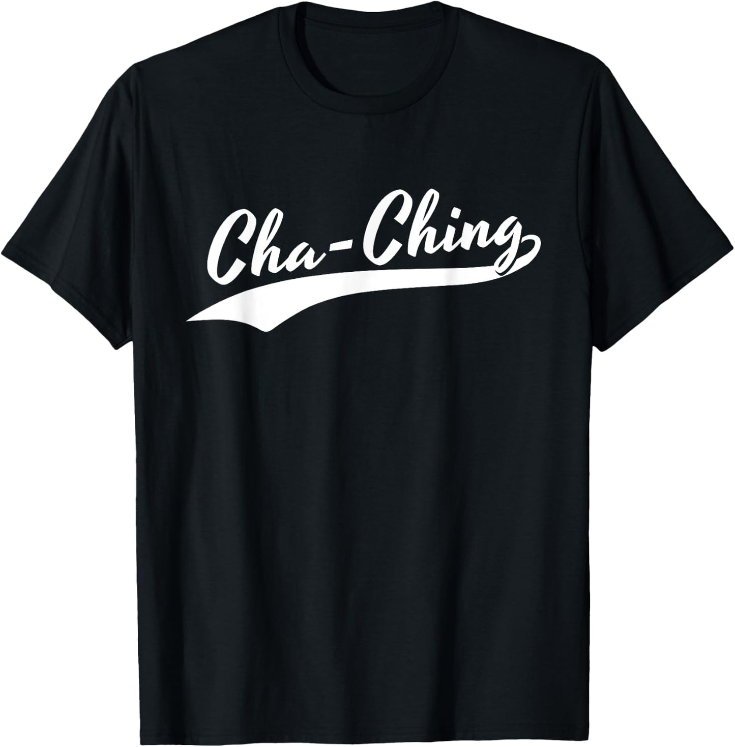 Cha-Ching Money Sound Classic Funny Alarm T-Shirt - T-Shirt | Black