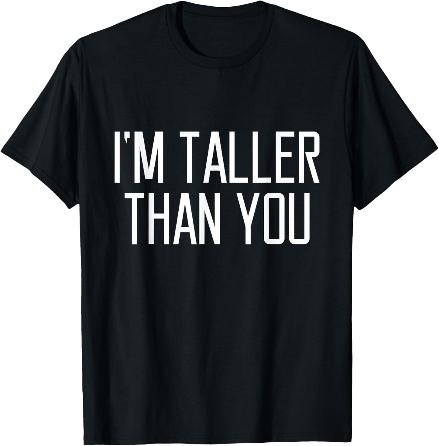 I Am Bigger Than You Funny Quote That Women Bigger T-Shirt - T-Shirt | Black
