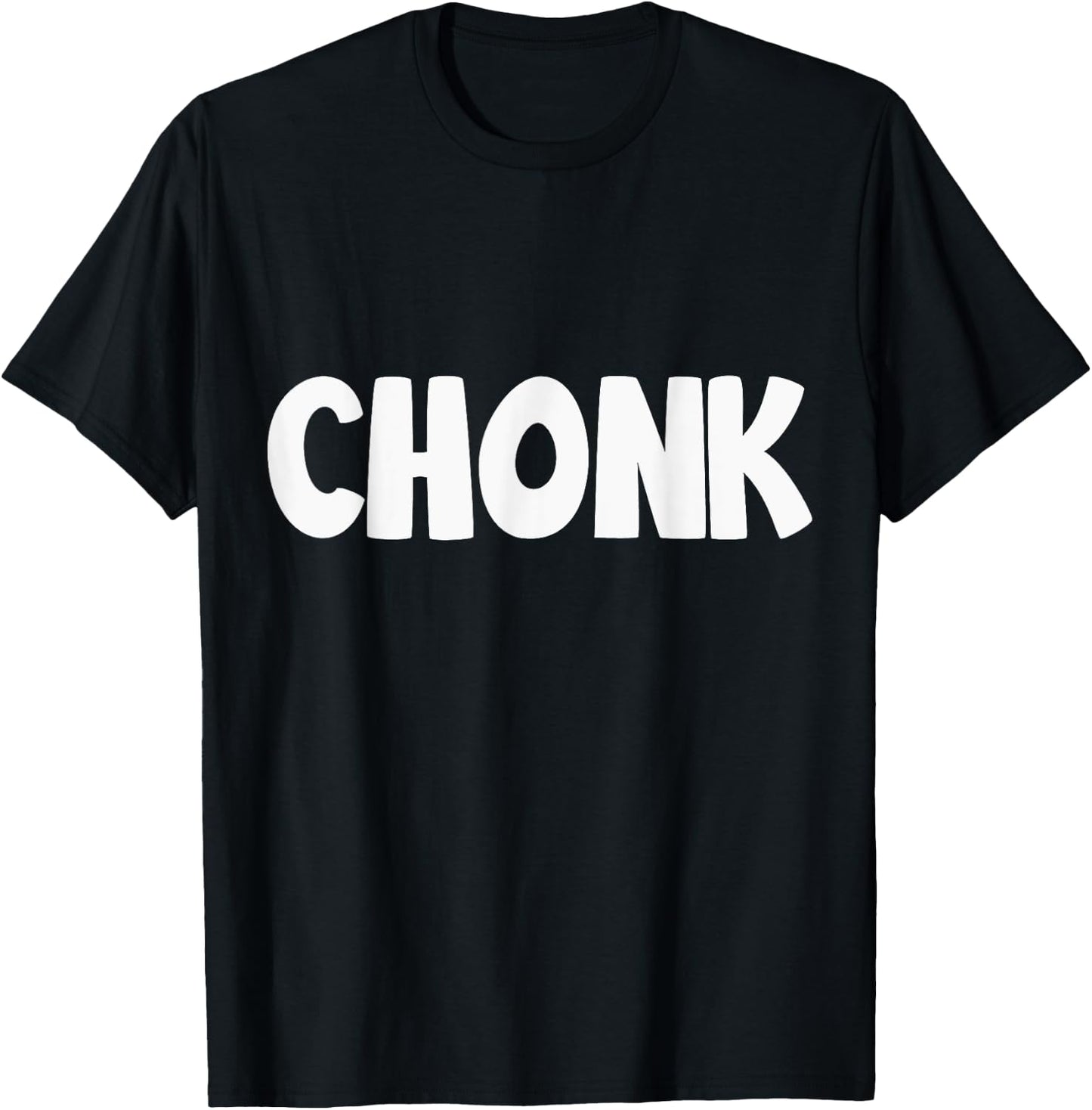 Chonk Cat Meme Shirt | Funny Chonk Shirt T-Shirt - T-Shirt | Black