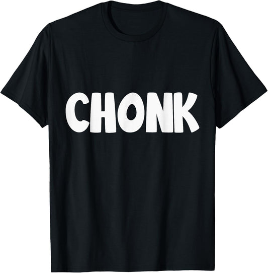 Chonk Cat Meme Shirt | Funny Chonk Shirt T-Shirt - T-Shirt | Black