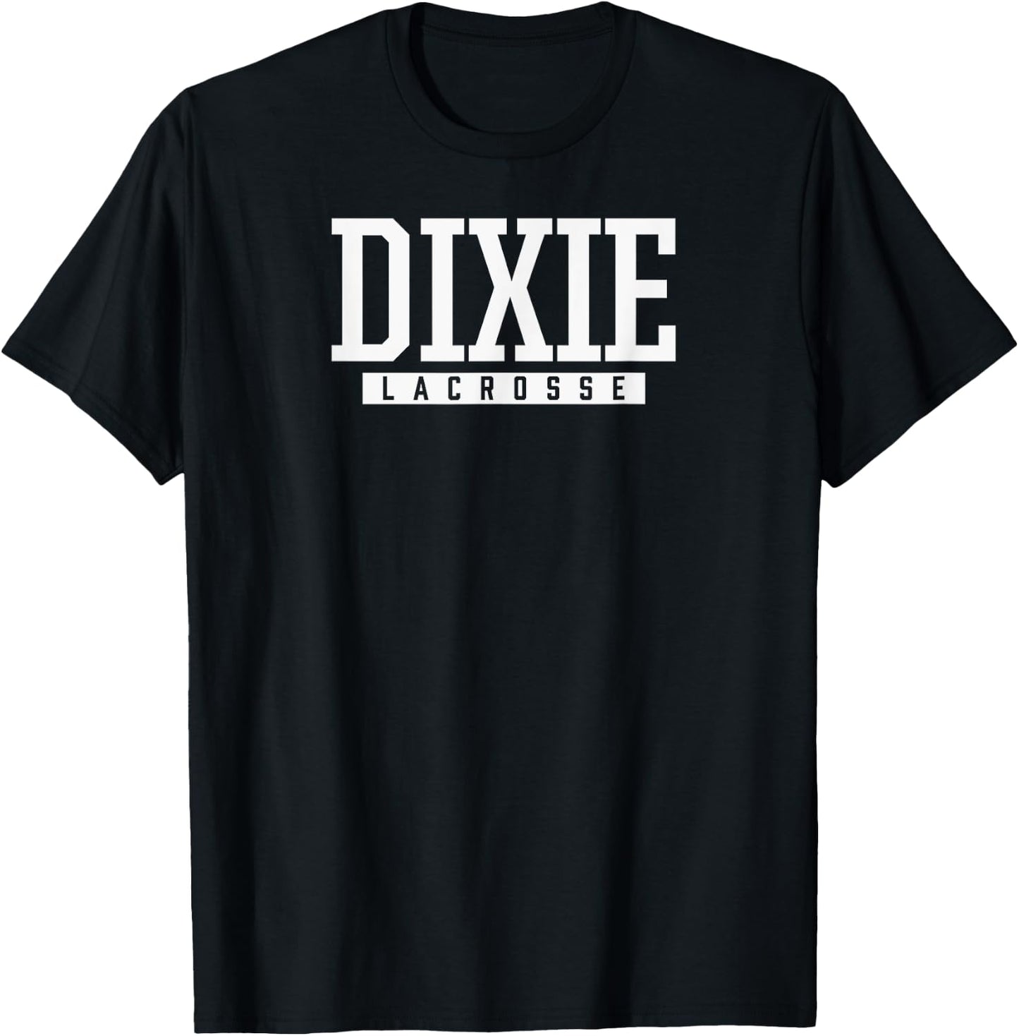 Dixie High School Lacrosse T-Shirt - T-Shirt | Black