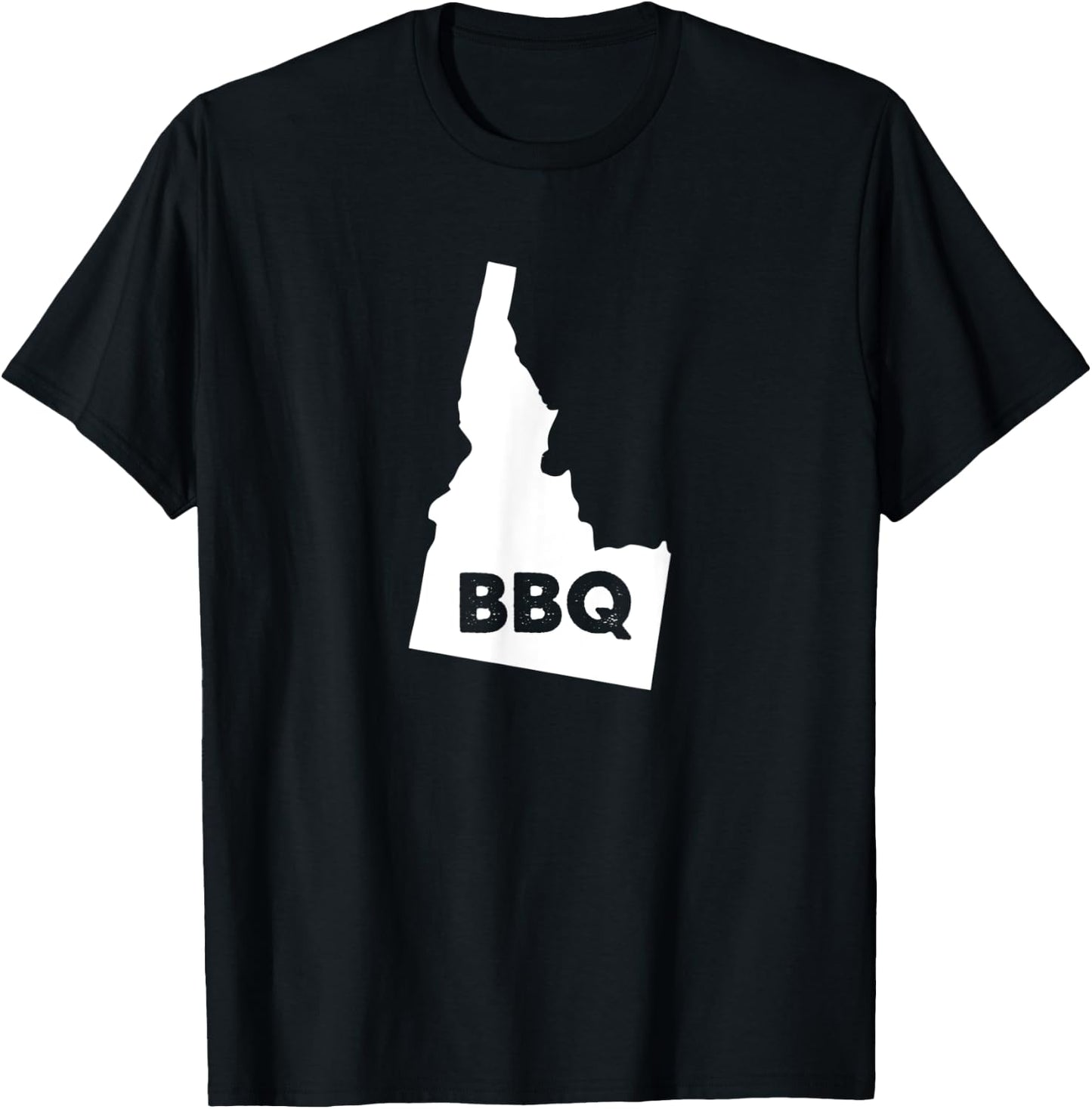 Idaho BBQ Home State Pride Barbecue Grill T-Shirt - T-Shirt | Black