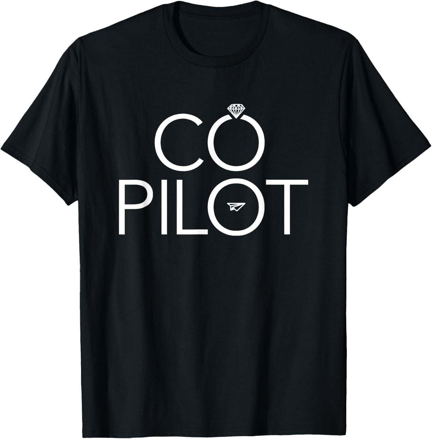 Aviation Pilot Ka. Co Pilot Wife Airplane Aviation T-Shirt - T-Shirt | Black