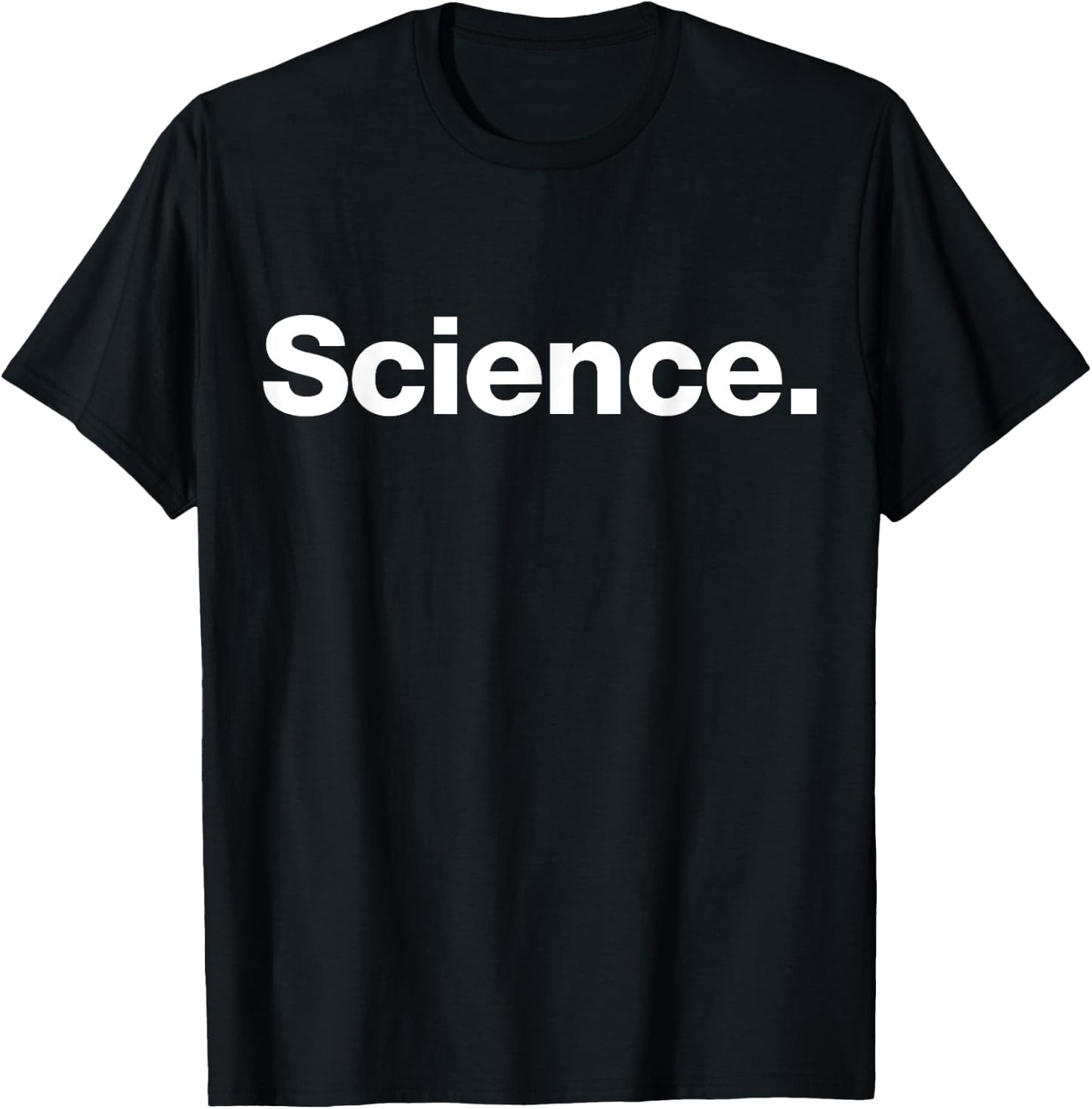 The word Science | A design that says Science T-Shirt - T-Shirt | Black