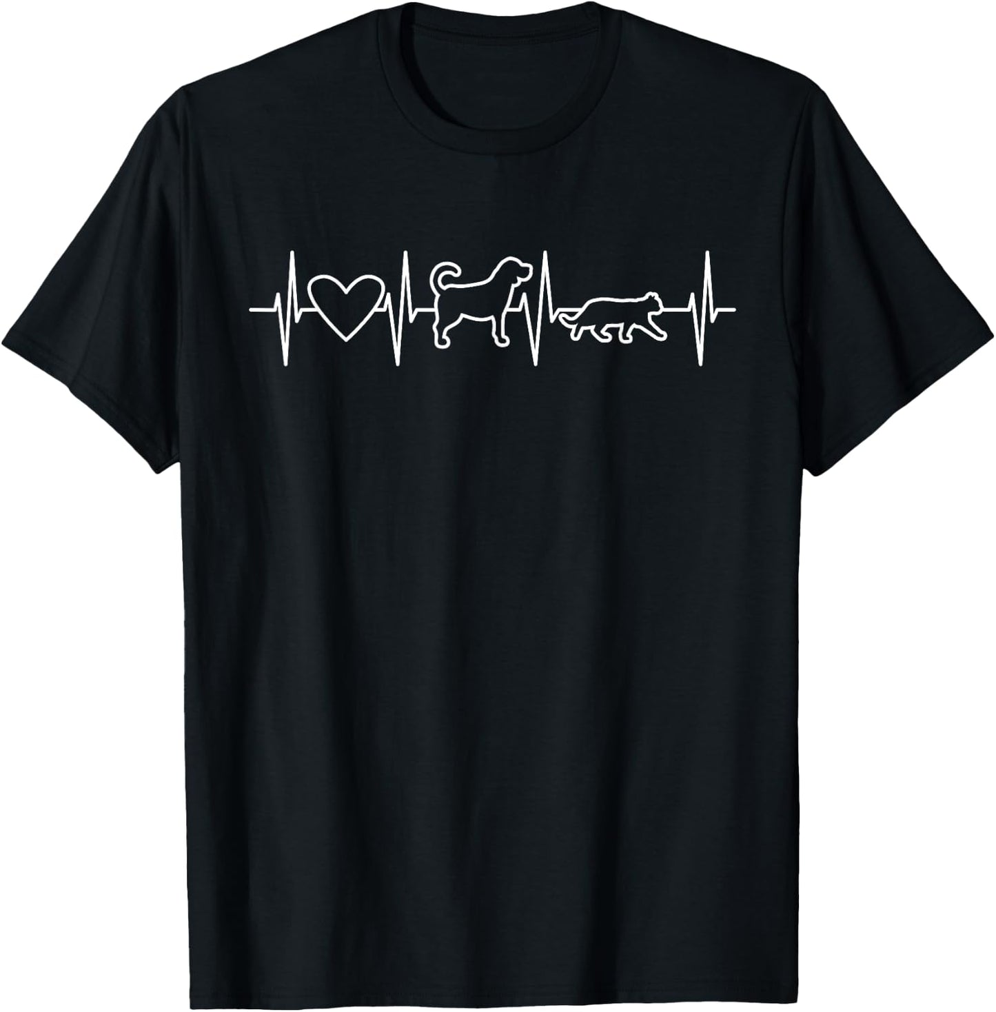 Vet Tech Geschenk Designs -Adults Animal , Black, Small, Short Sleeve, Cotton 60% Polyester 40% T-Shirt - T-Shirt | Black