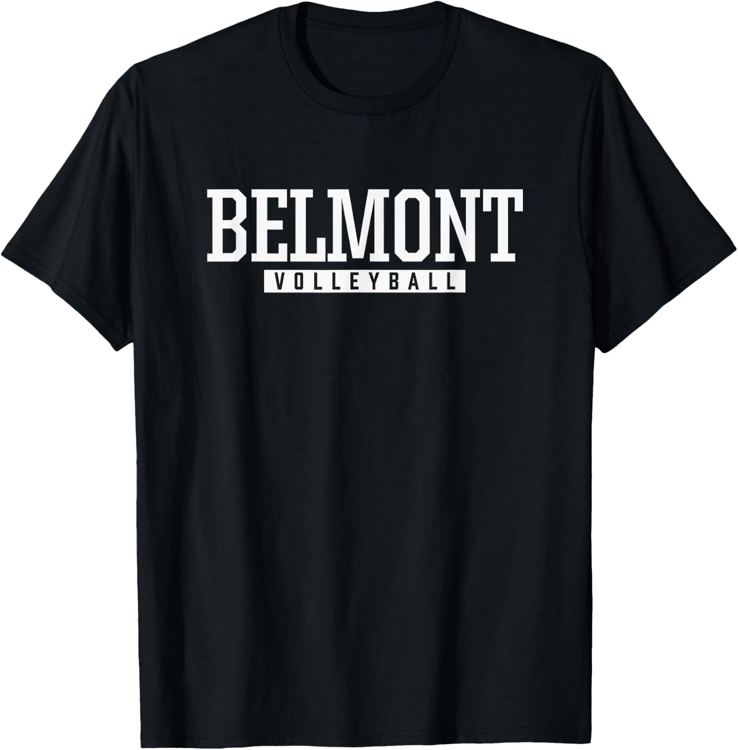 Belmont High School Volleyball T-Shirt - T-Shirt | Black