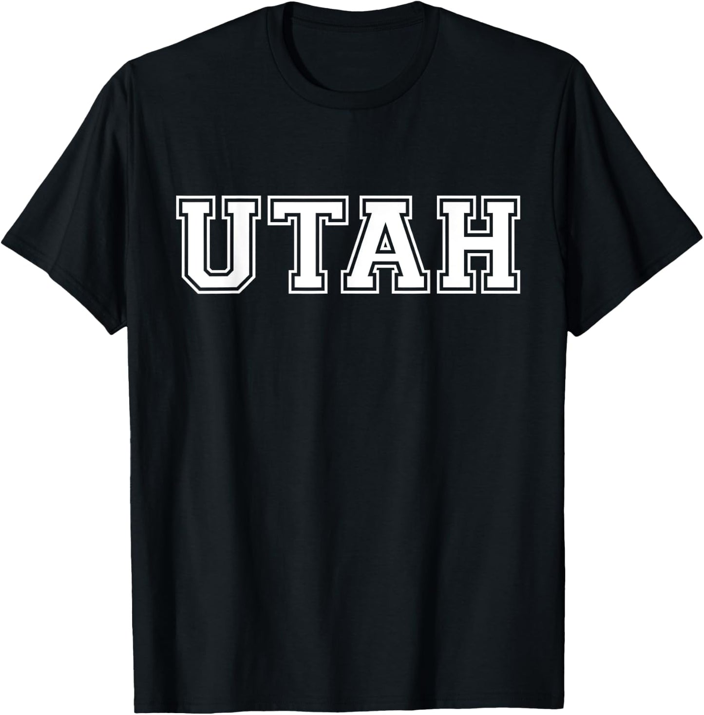 College University style Utah Sport Gift T-Shirt - T-Shirt | Black