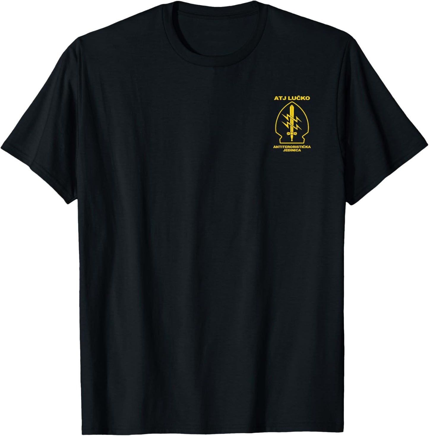 Croatian Police ATJ LUCKO Specijalna Policija T-Shirt - T-Shirt | Black