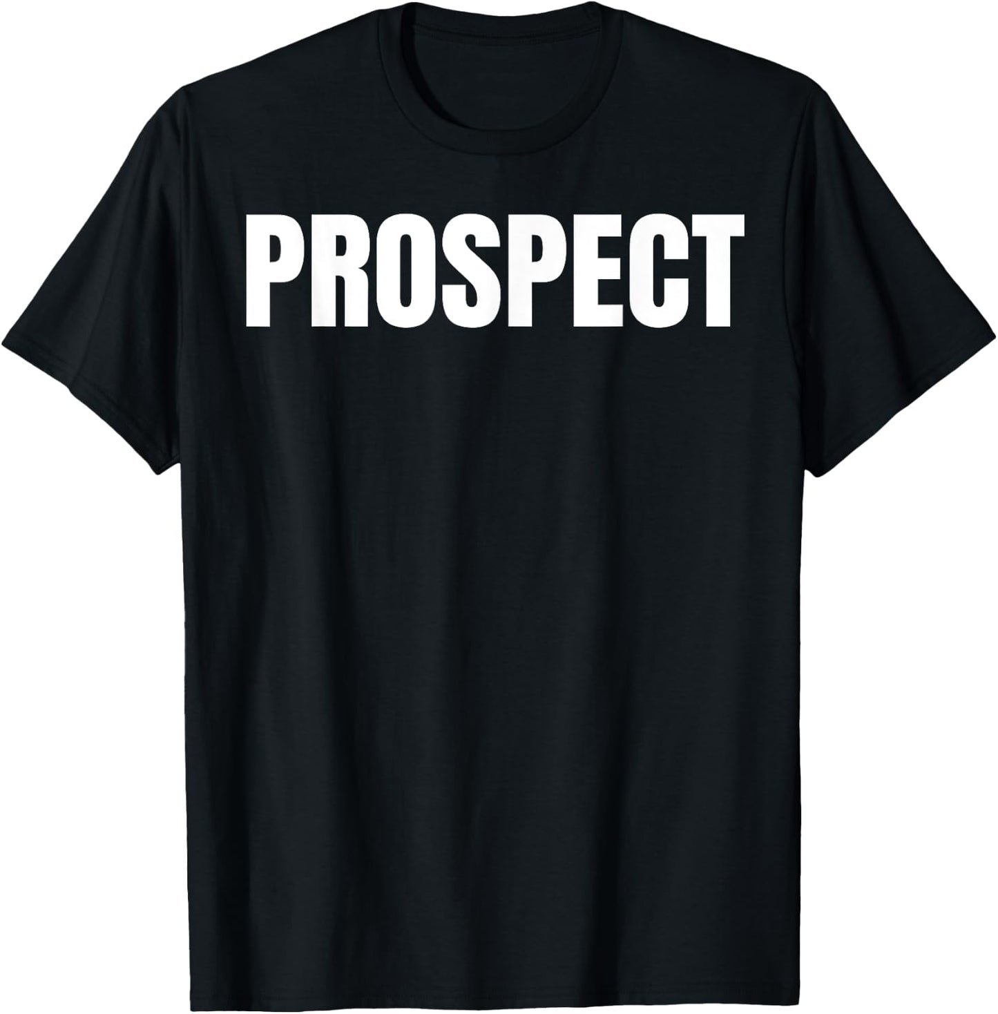 Motorcycle Biker Prospect T-Shirt - T-Shirt | Black
