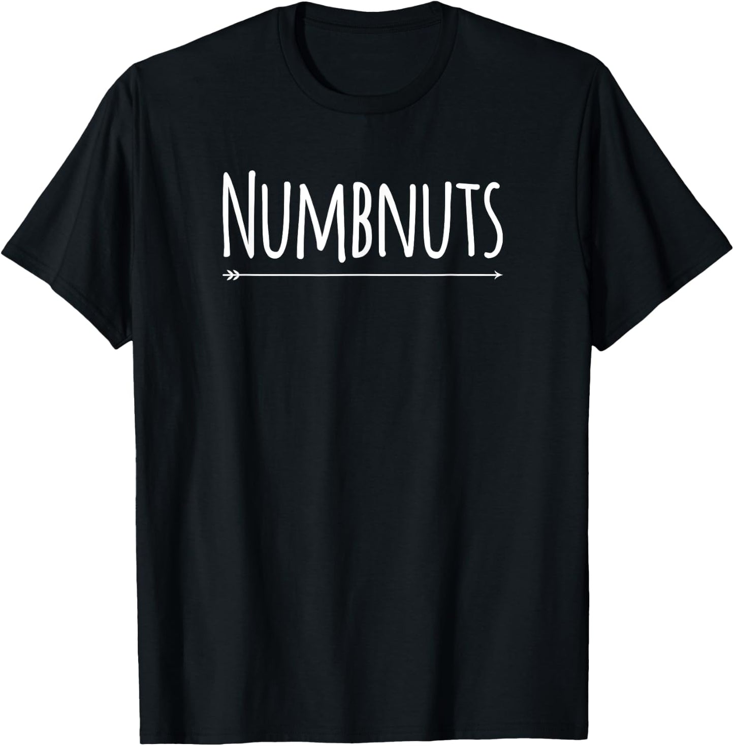 Numbnuts Graphic Funny Numb Nut T-Shirt - T-Shirt | Black