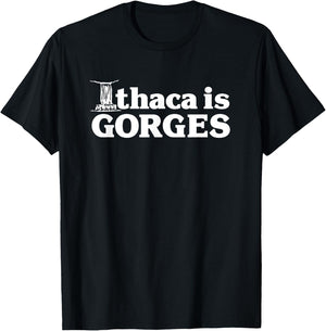 Ithaca is Gorges Classic T-Shirt - T-Shirt | Black