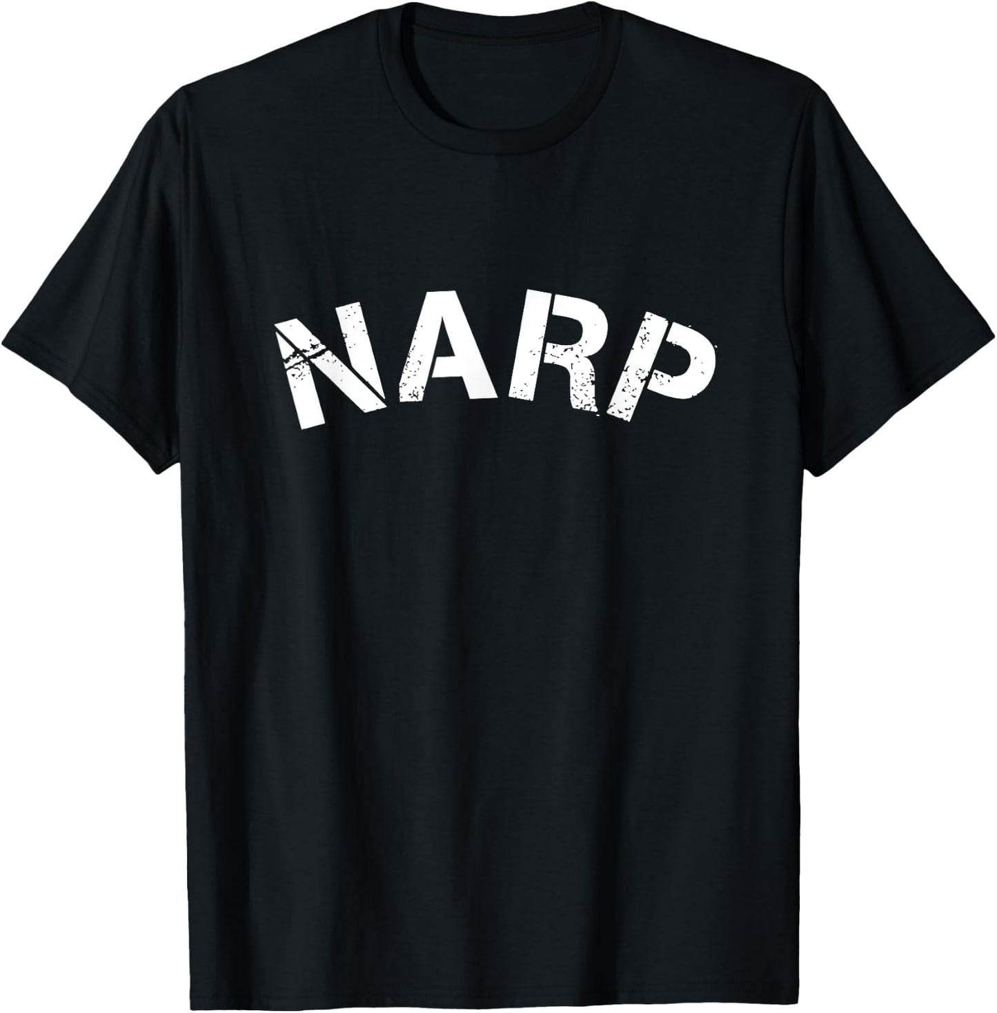 Funny Gym Workout NARP T-Shirt - T-Shirt | Black