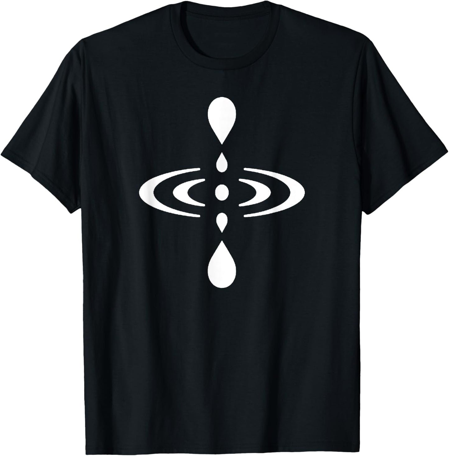 Mindfulness Present Moment Here and Now Symbol T-Shirt - T-Shirt | Black