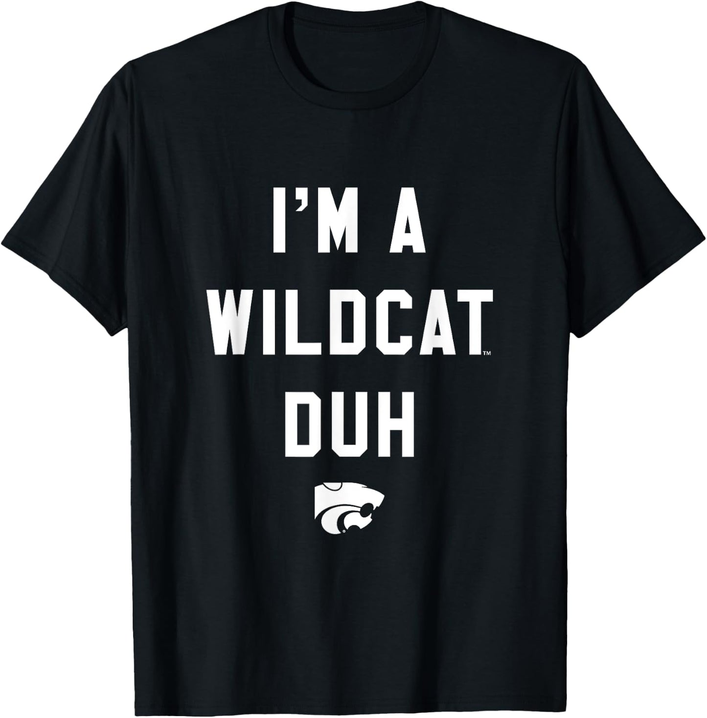 Kansas State Wildcats | Official NCAA Merch | H18KSU T-Shirt - T-Shirt | Black