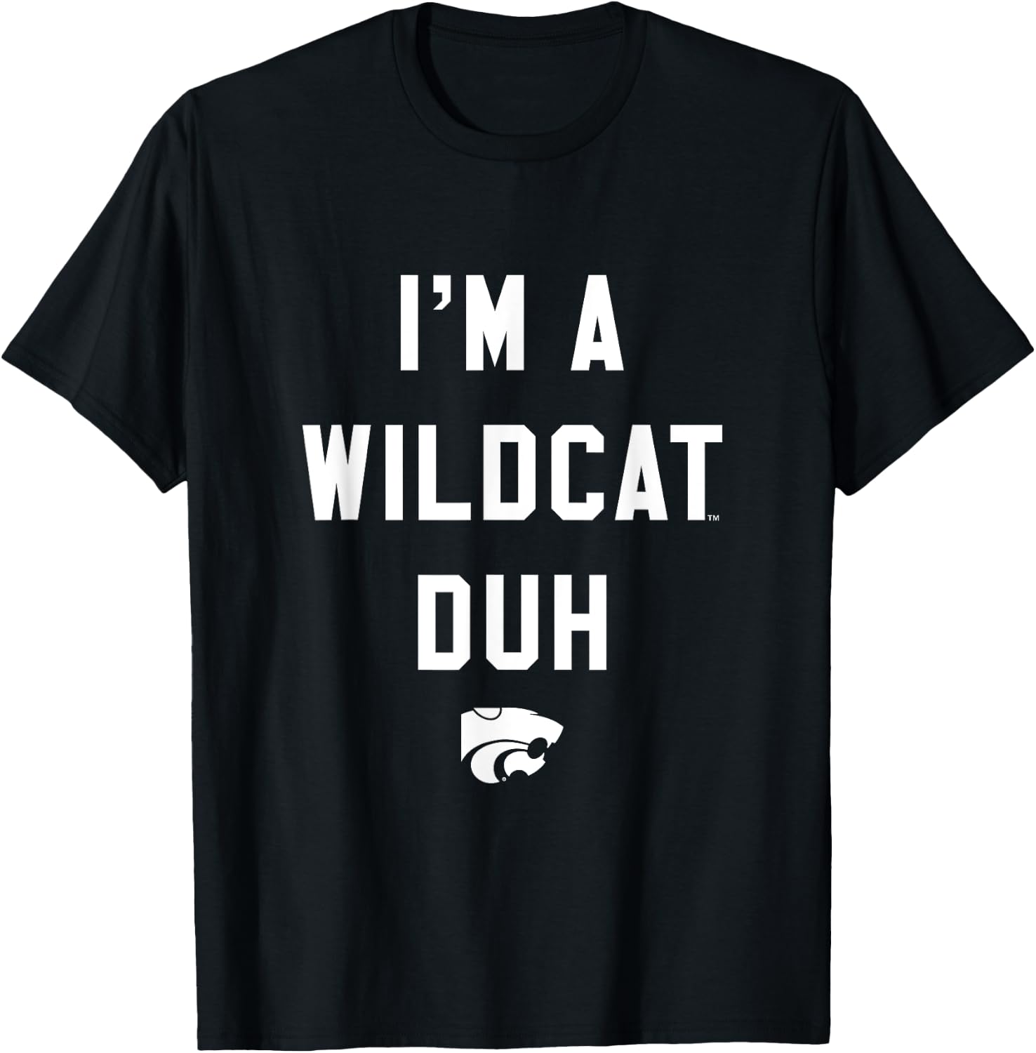 Kansas State Wildcats | Official NCAA Merch | H18KSU T-Shirt - T-Shirt | Black