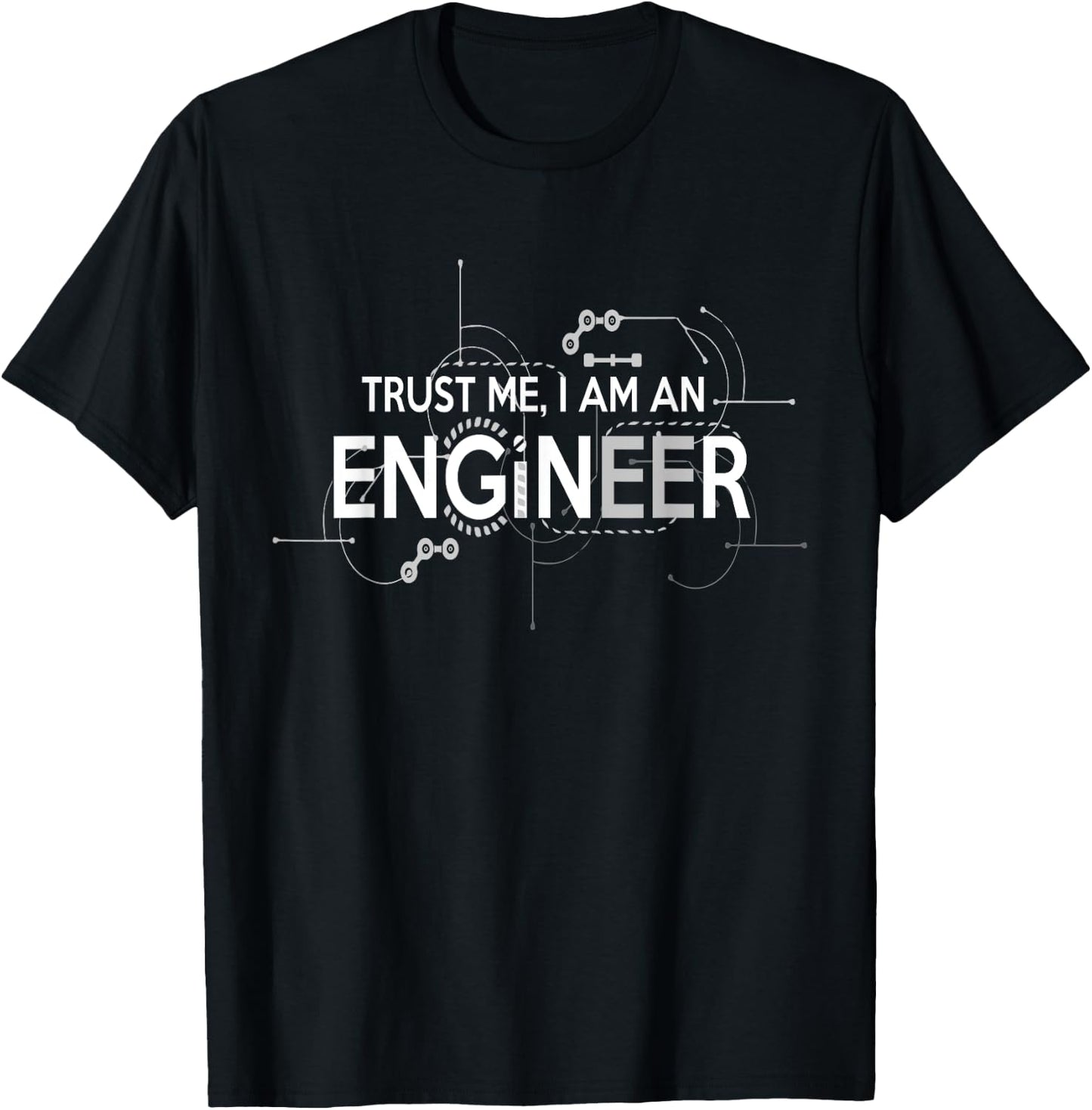 Trust Me I'm an Engineer T-Shirt - T-Shirt | Black