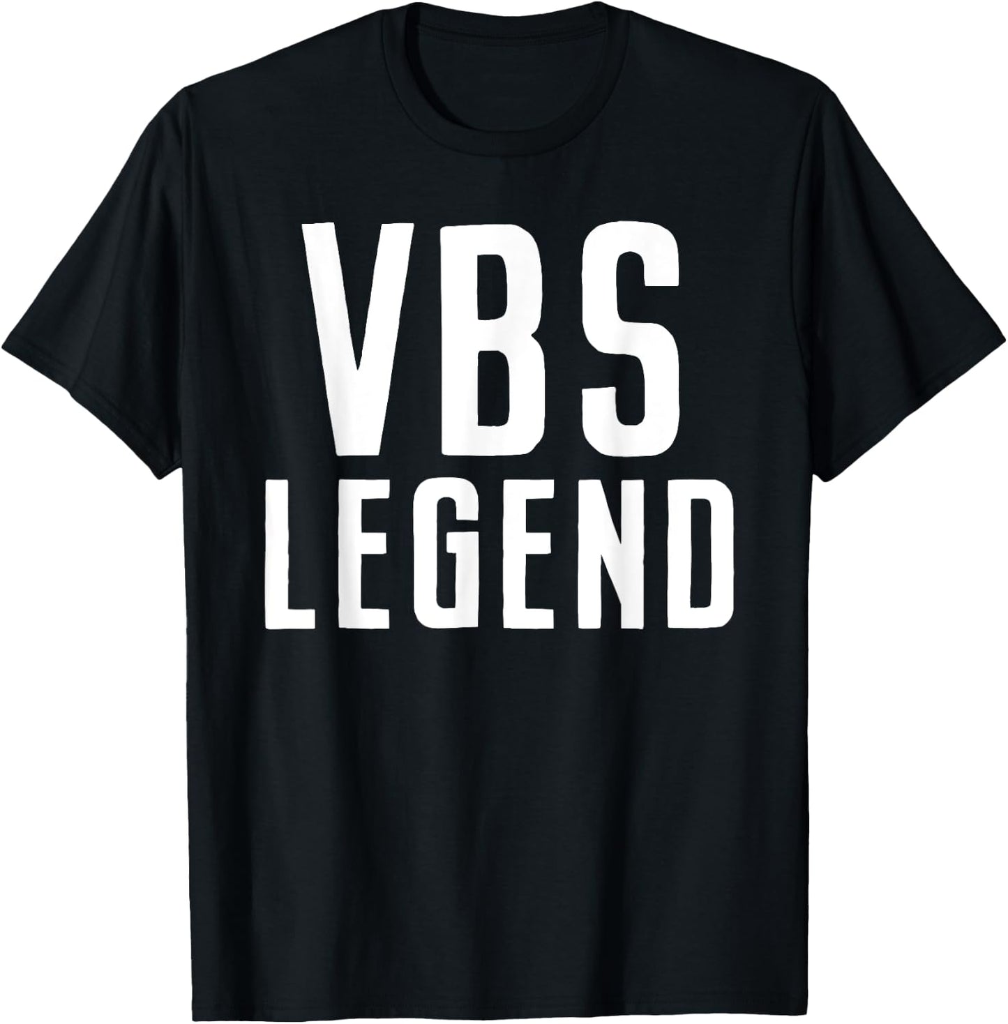 VBS Legend I Love Vacation Bible School 2025 Cute Christian T-Shirt - T-Shirt | Black