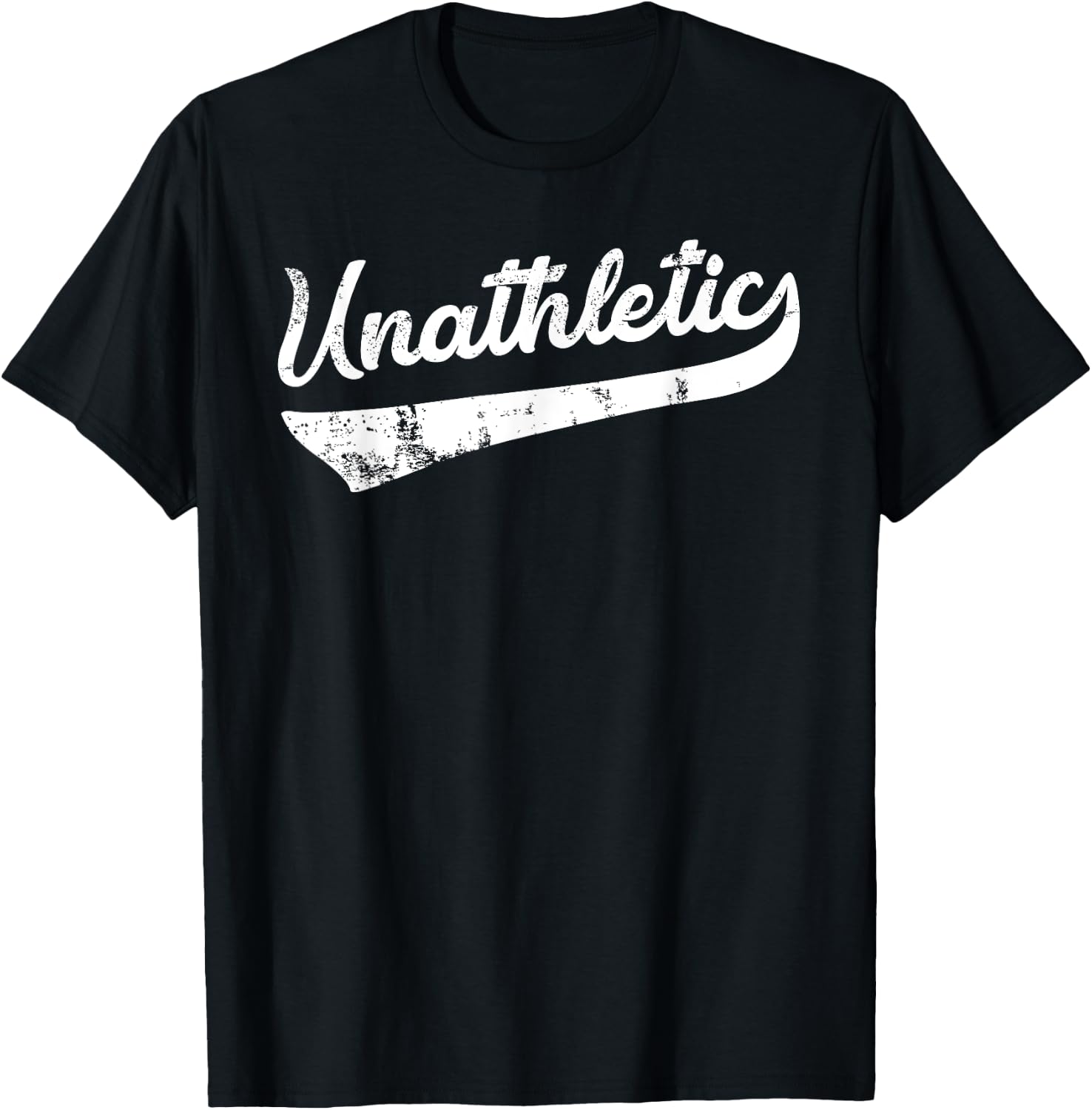 Unathletic T-Shirt - T-Shirt | Black