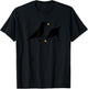 Halloween Candy Corn Crows T-Shirt - T-Shirt | Black