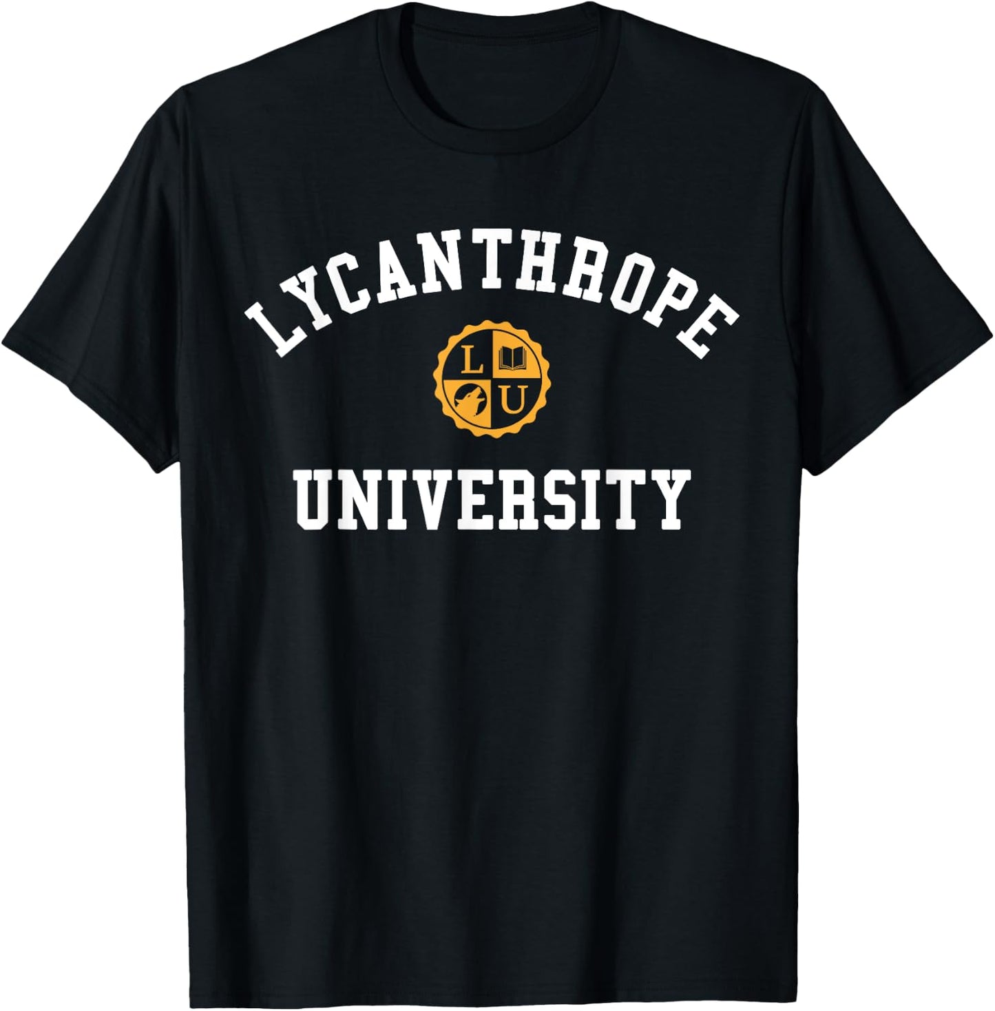 Lycanthrope | Funny Halloween Werewolf Lycan T-Shirt - T-Shirt | Black