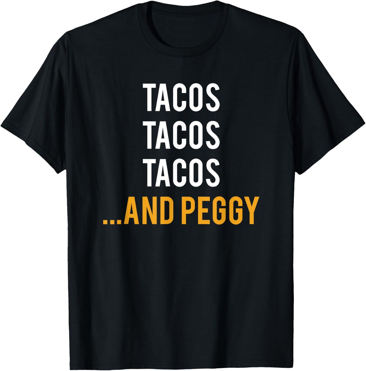 Funny Tacos Vintage Alexander Hamilton And Peggy Shirt T-Shirt - T-Shirt | Black