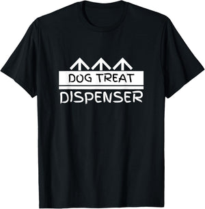 Dog Treat Dispenser - Funny Men Women Girls Kids T-Shirt - T-Shirt | Black