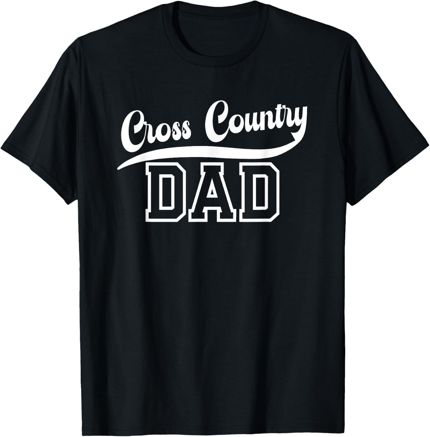 Cross Country Dad Of A Cross Country Runner Father XC Dad T-Shirt - T-Shirt | Black