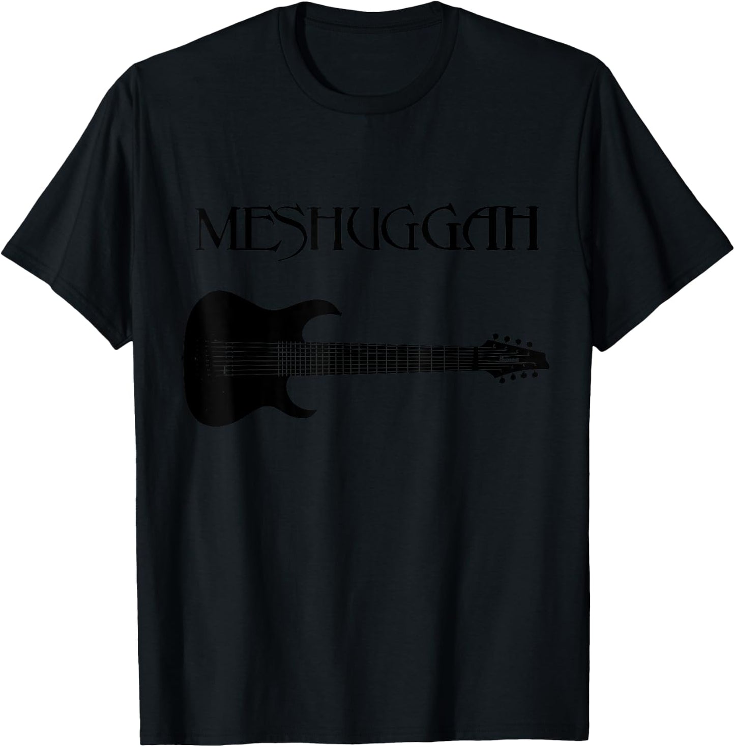 Meshuggah 8 string signature guitar T-Shirt - T-Shirt | Black